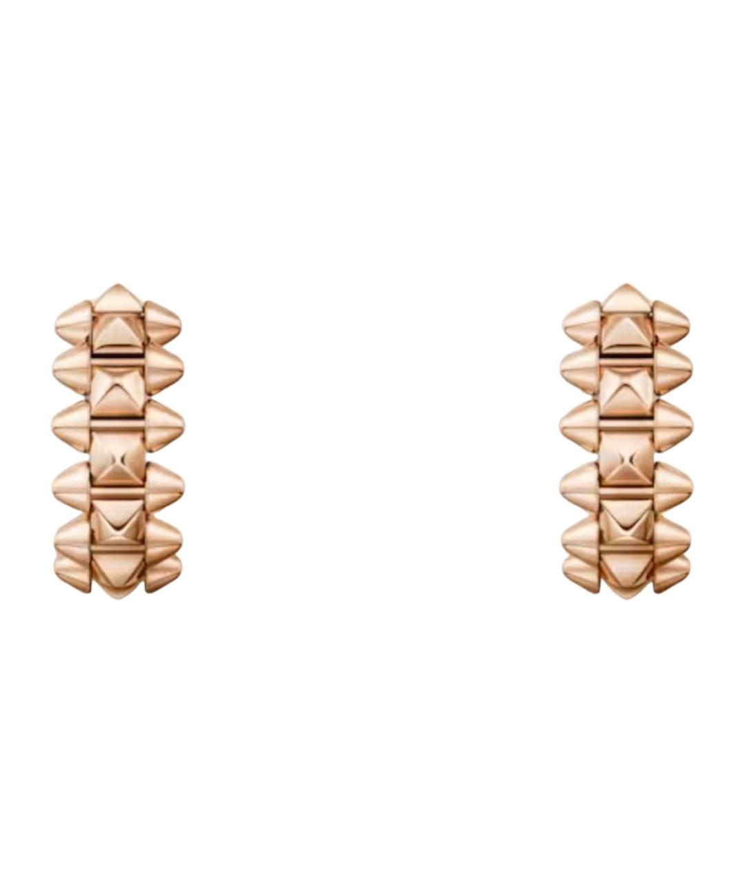 CARTIER Золотые серьги из розового золота, фото 1
