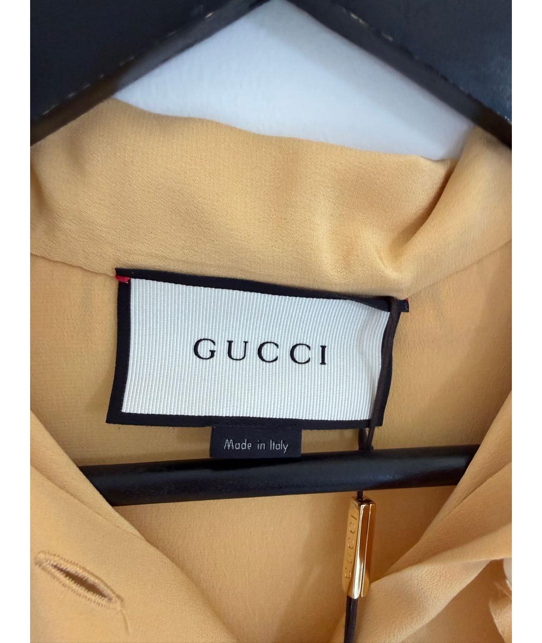 GUCCI Шелковая блузы, фото 6