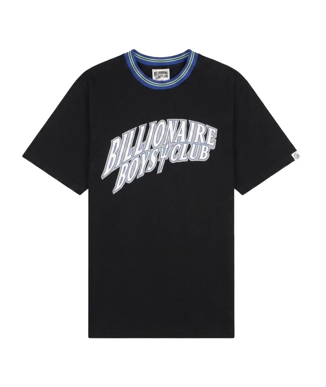 BILLIONAIRE BOYS CLUB Черная хлопковая футболка, фото 1