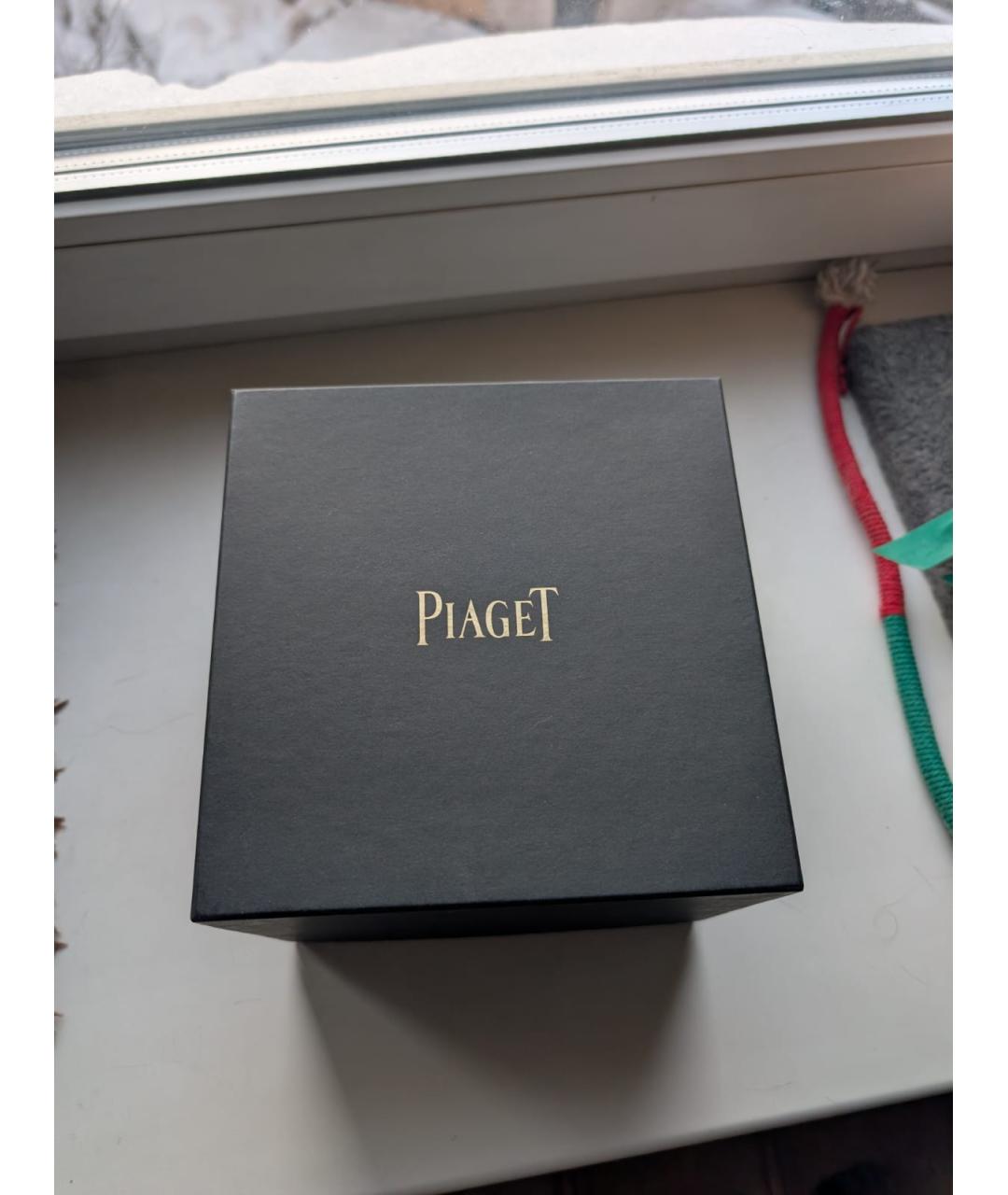 PIAGET Зеленые часы из розового золота, фото 3