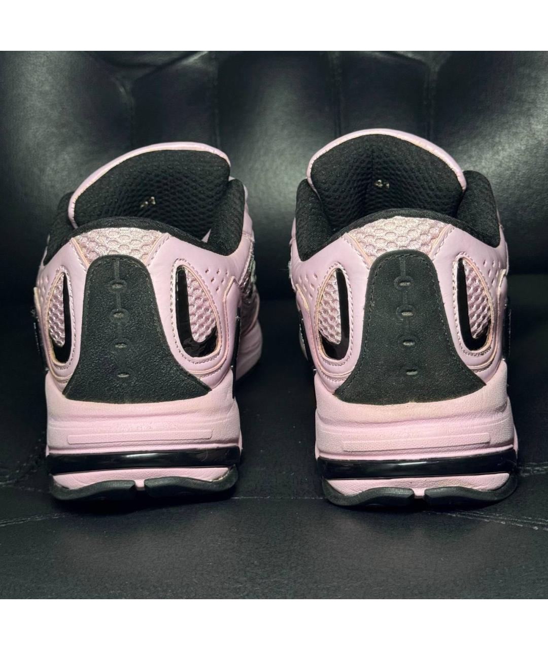 RAF SIMONS Фиолетовые текстильные низкие кроссовки / кеды, фото 2