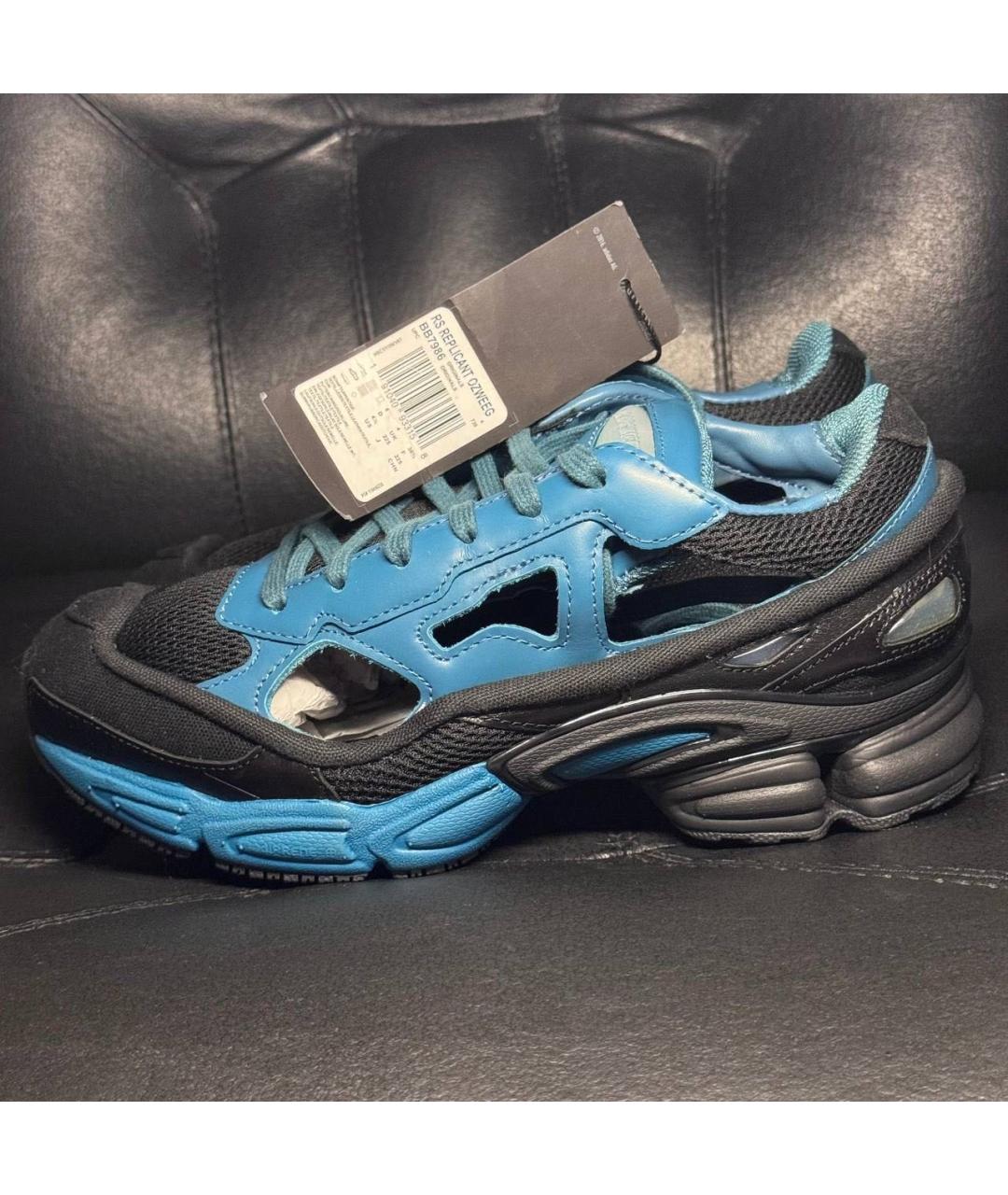 ADIDAS X RAF SIMONS Синие текстильные кроссовки, фото 3