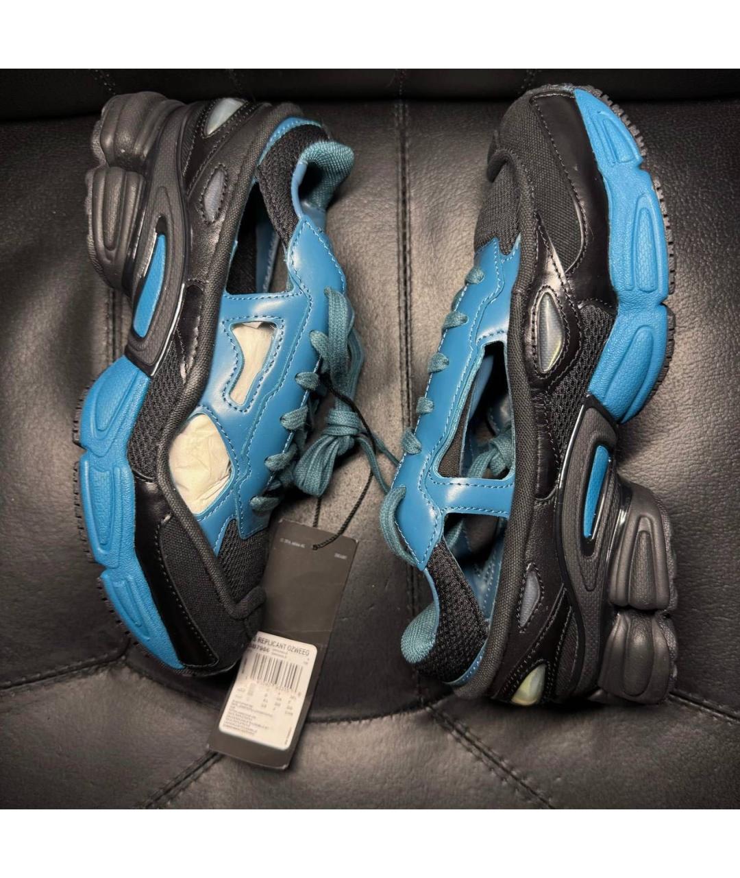 ADIDAS X RAF SIMONS Синие текстильные кроссовки, фото 4