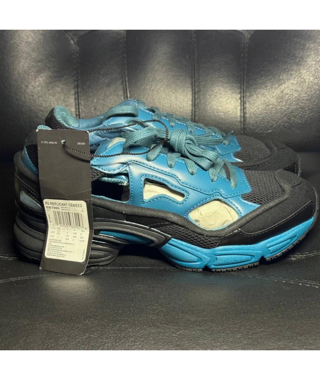 ADIDAS X RAF SIMONS Синие текстильные кроссовки, фото 9