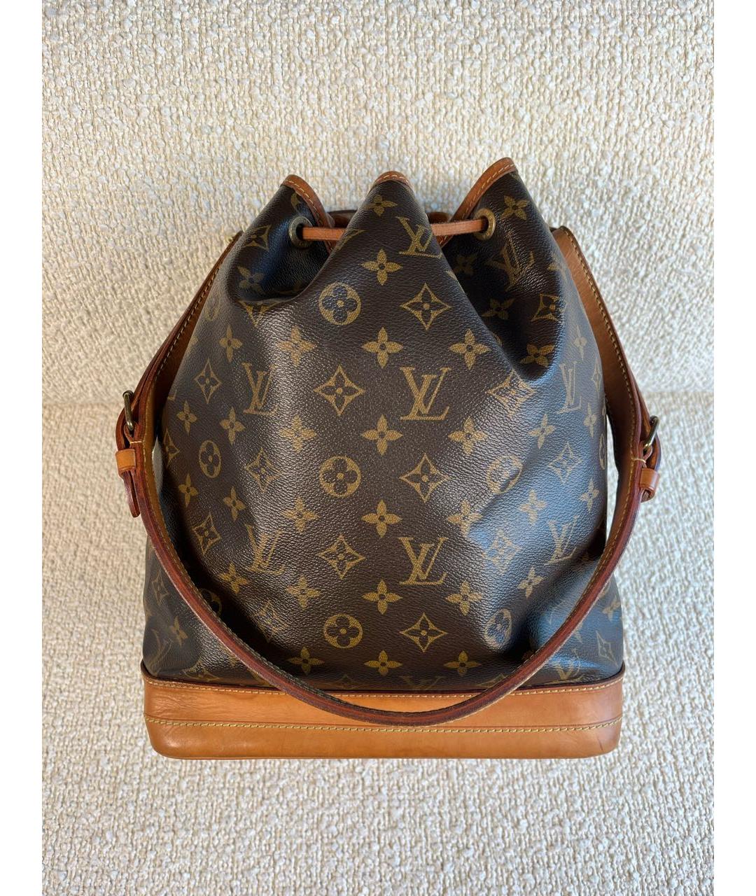 LOUIS VUITTON Коричневая сумка через плечо, фото 3