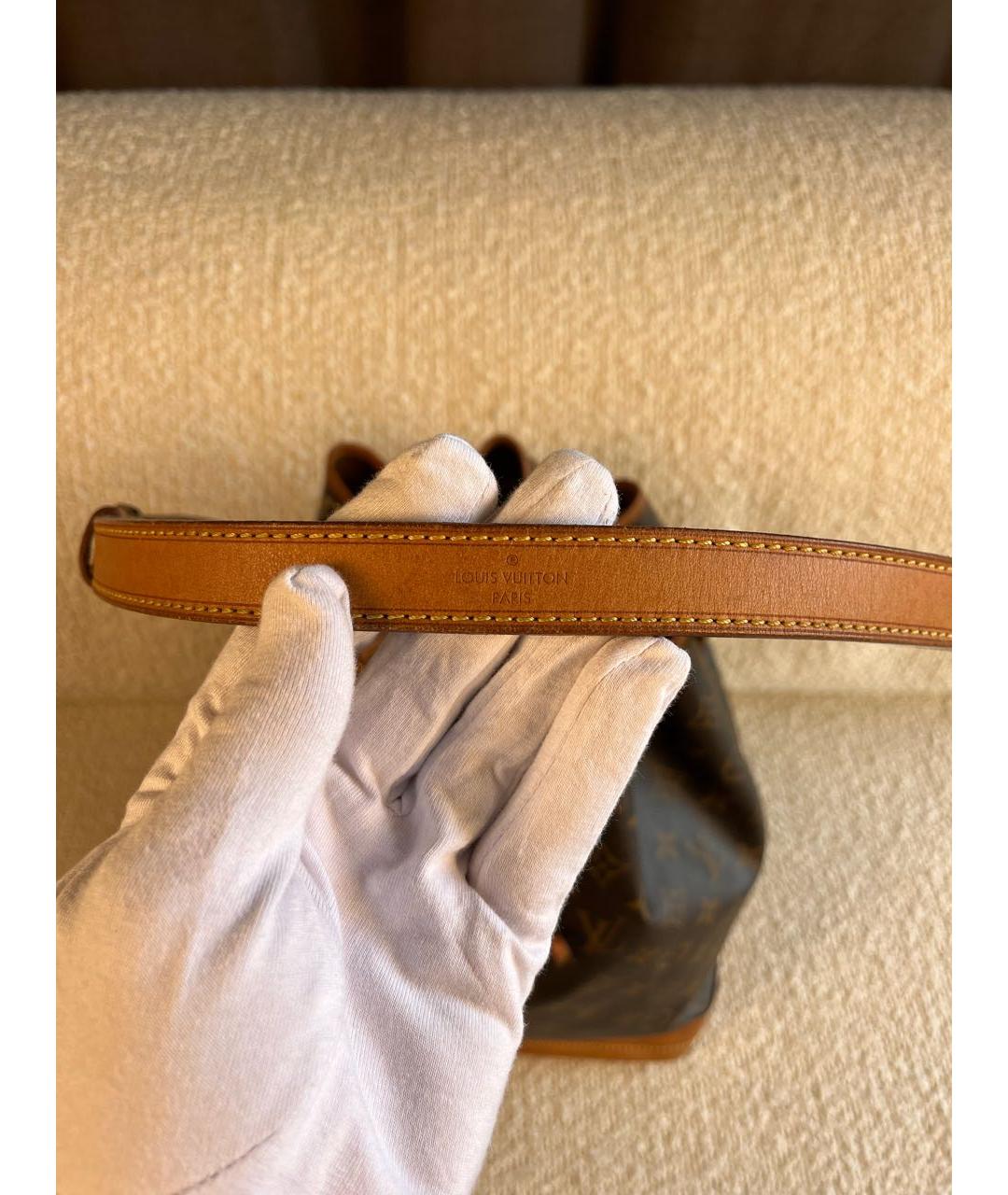 LOUIS VUITTON Коричневая сумка через плечо, фото 6