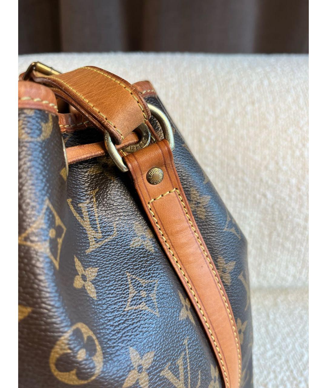 LOUIS VUITTON Коричневая сумка через плечо, фото 7