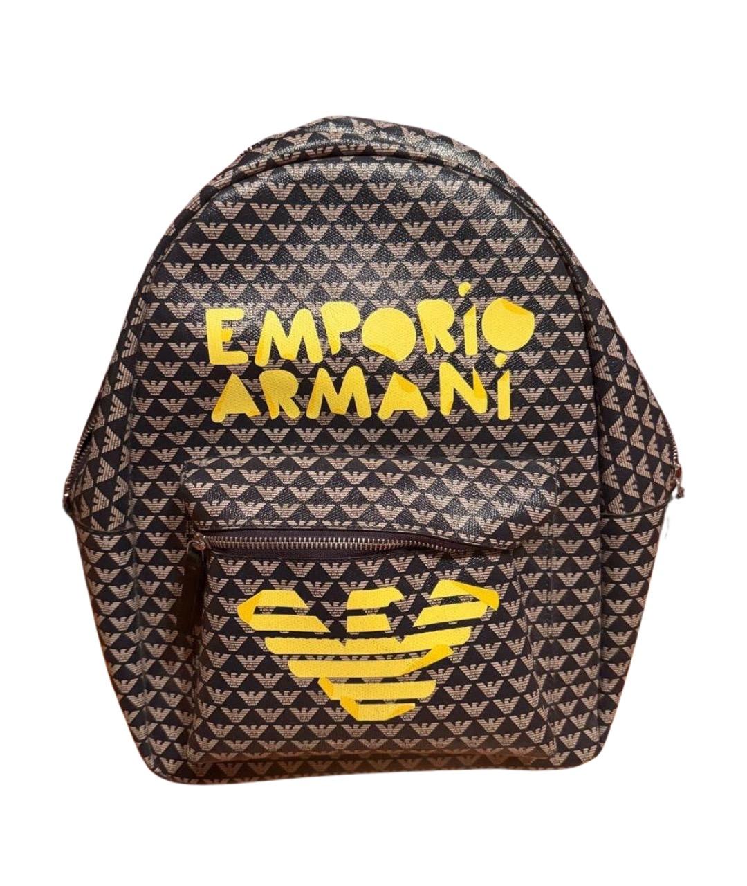EMPORIO ARMANI Бежевый рюкзак, фото 1
