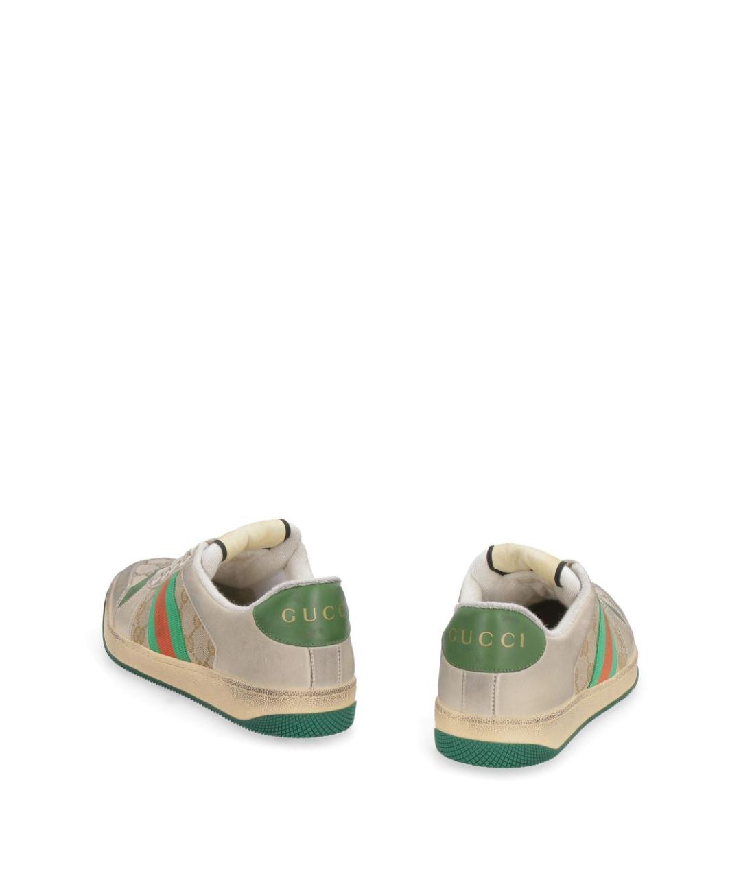 GUCCI Мульти кожаные кеды, фото 6