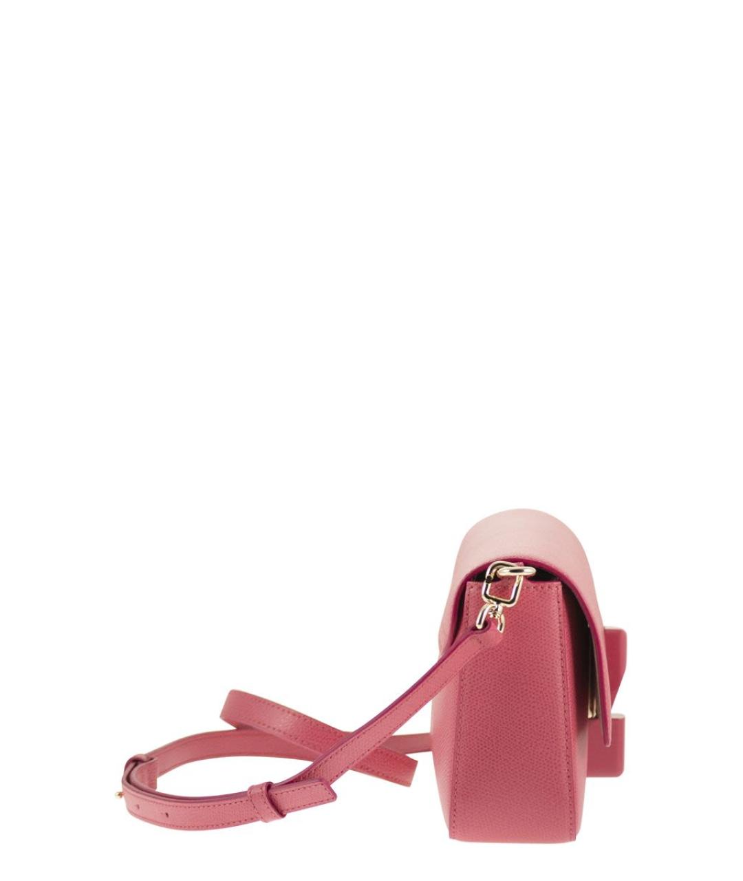 FURLA Розовая кожаная сумка через плечо, фото 3