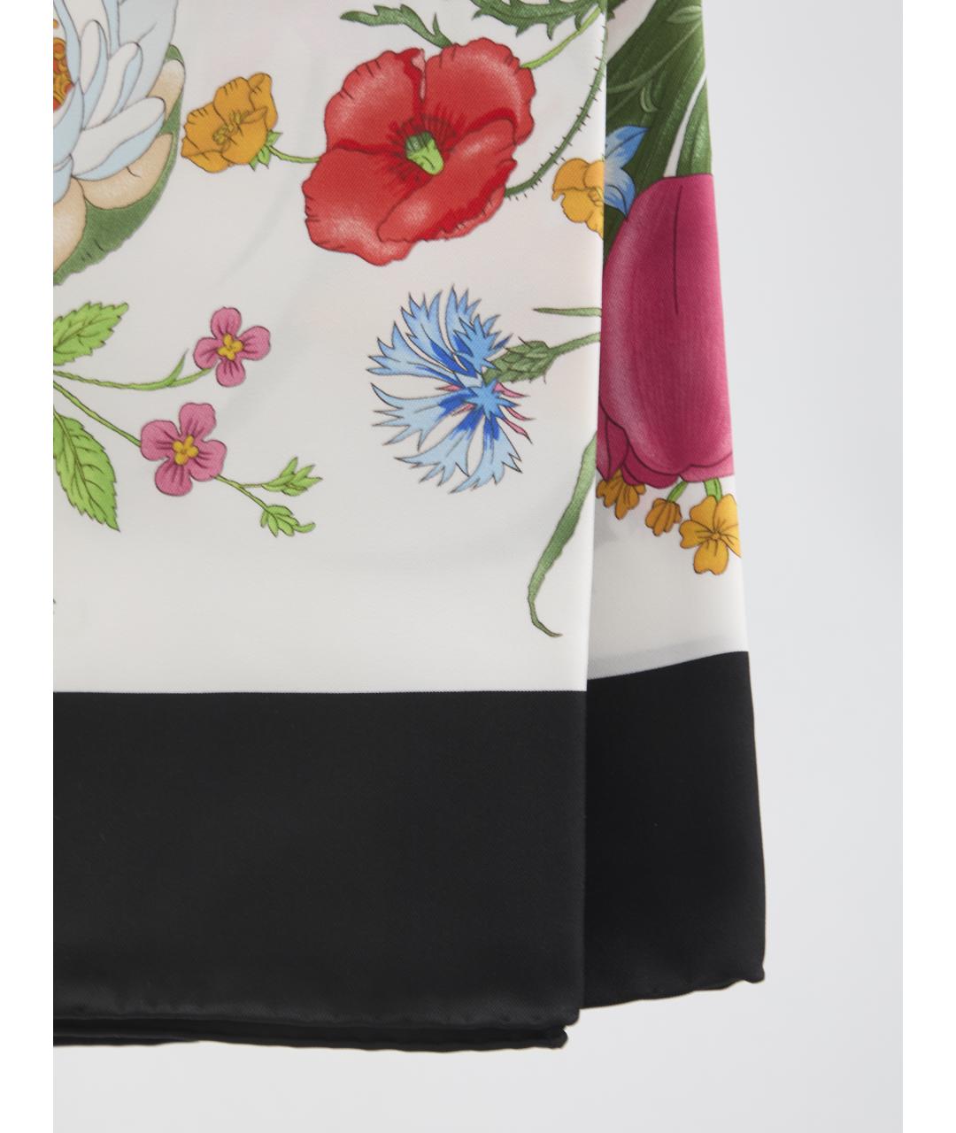 GUCCI Мульти шелковый шарф, фото 2