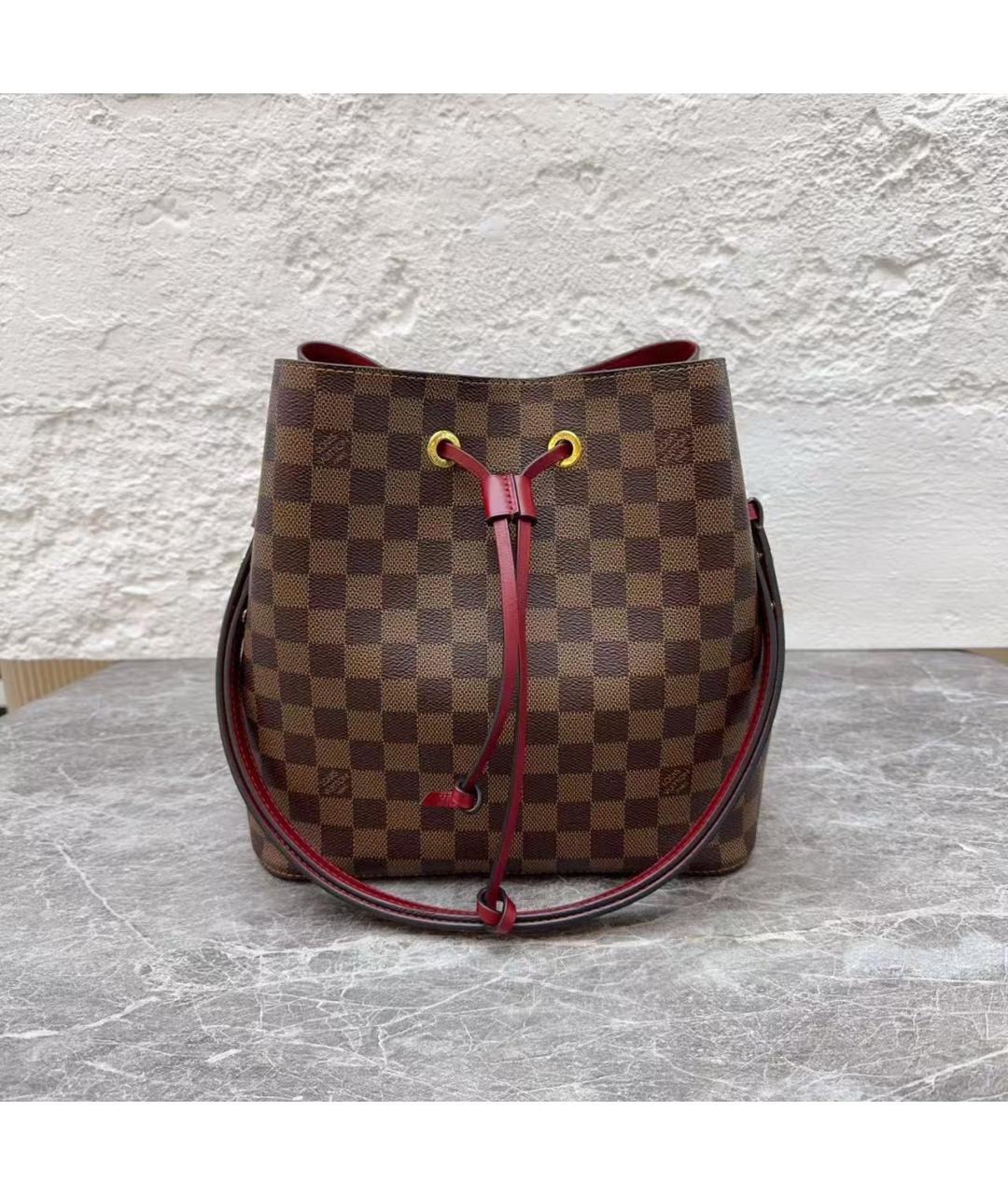 LOUIS VUITTON Коричневая сумка через плечо, фото 2