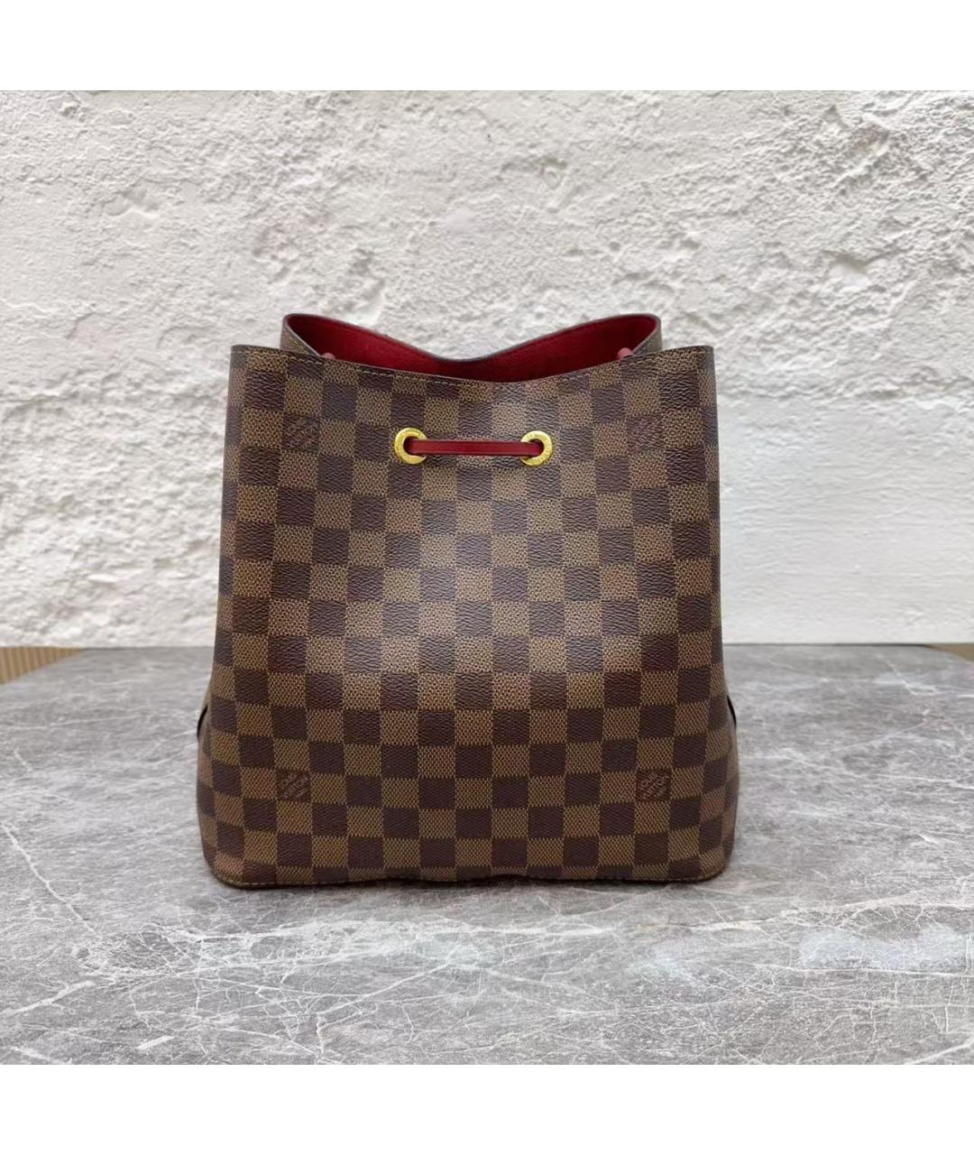 LOUIS VUITTON Коричневая сумка через плечо, фото 4