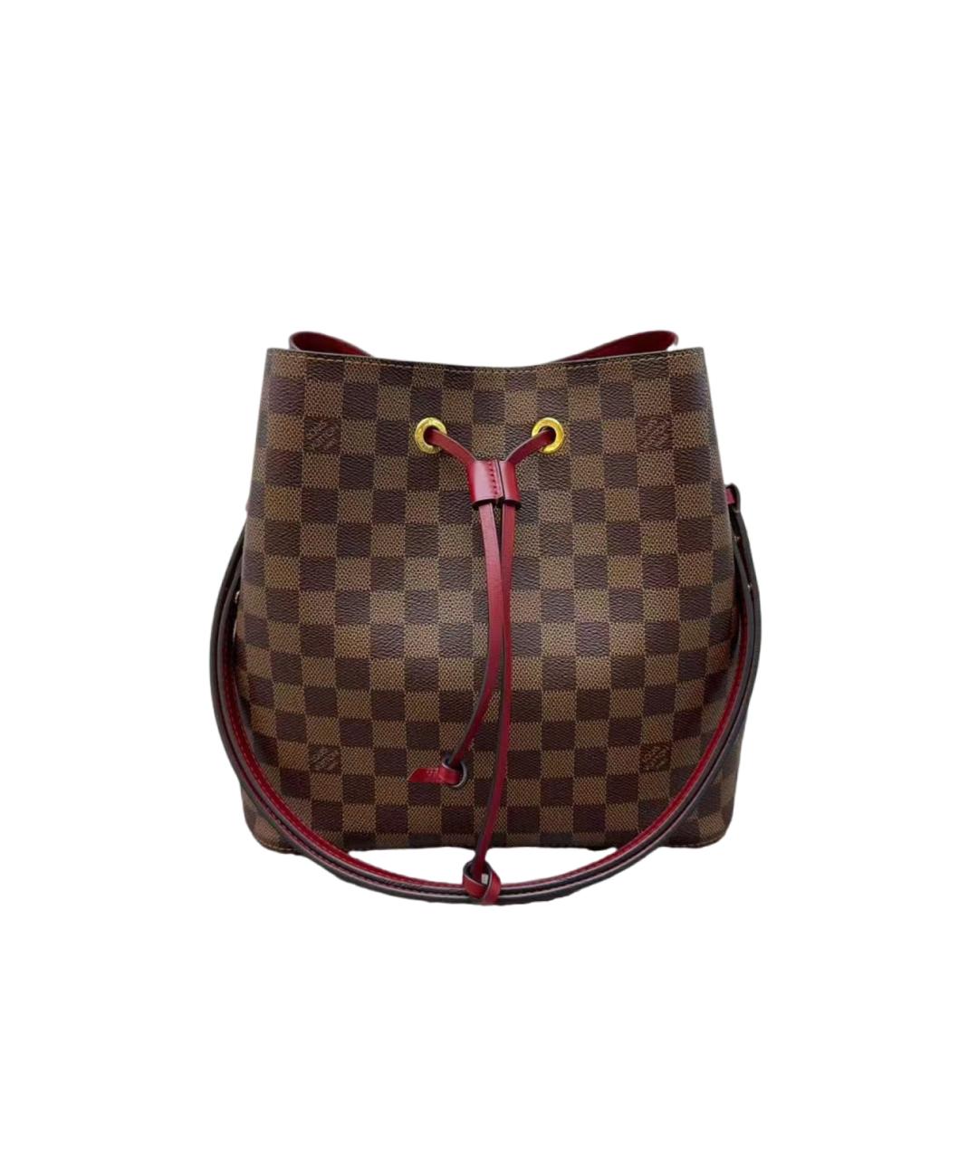 LOUIS VUITTON Коричневая сумка через плечо, фото 7