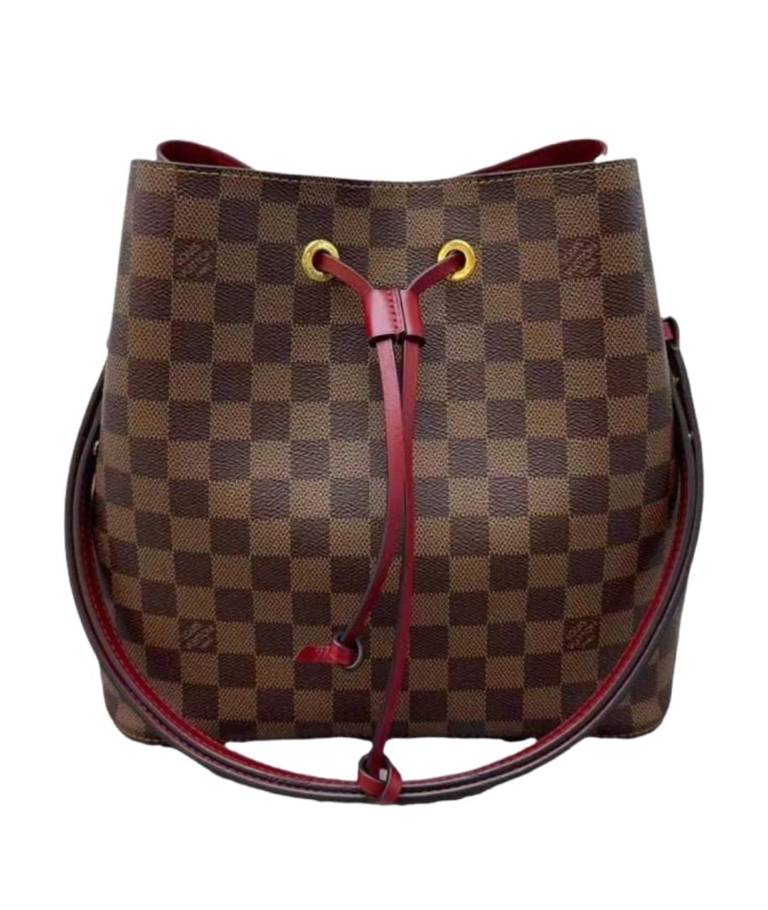 LOUIS VUITTON Коричневая сумка через плечо, фото 1