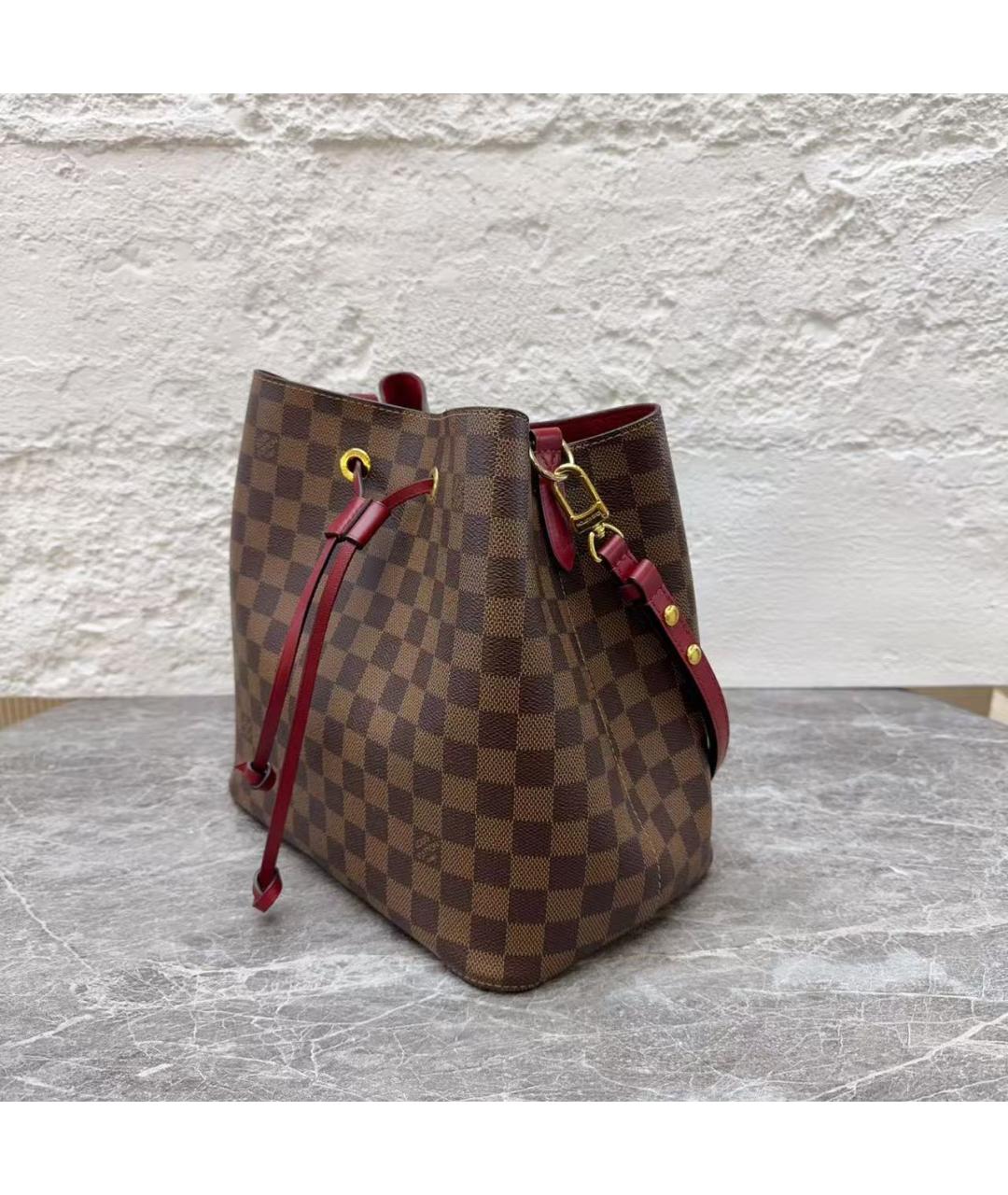 LOUIS VUITTON Коричневая сумка через плечо, фото 3