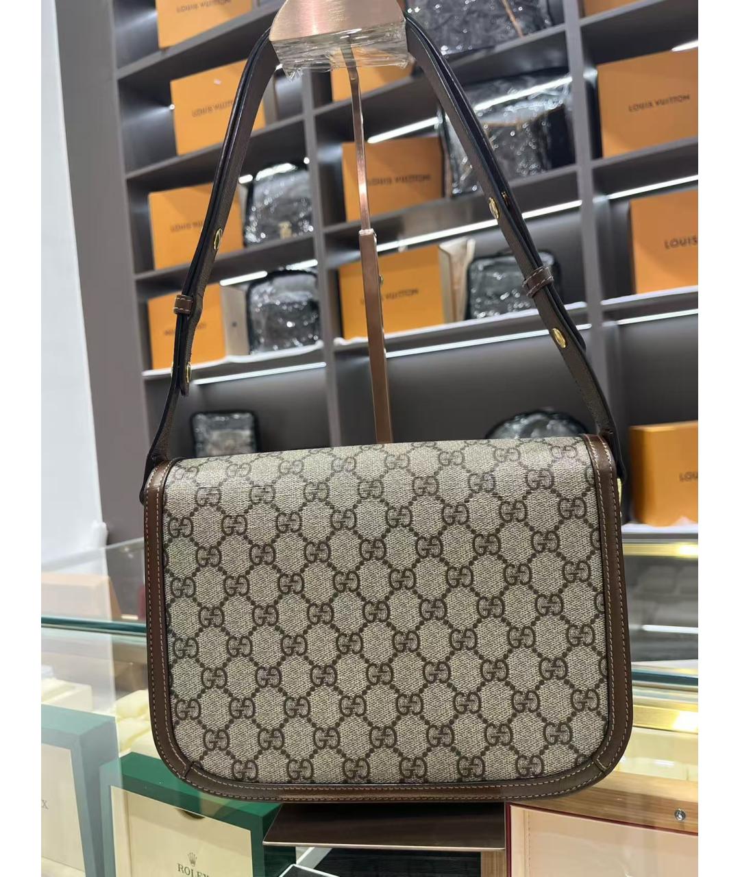 GUCCI Бежевая сумка через плечо, фото 4
