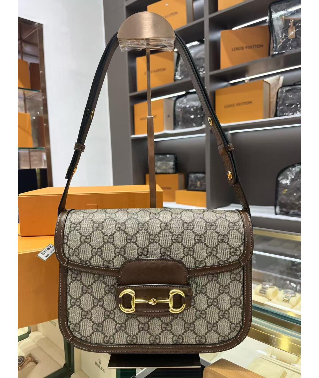 GUCCI Бежевая сумка через плечо, фото 2