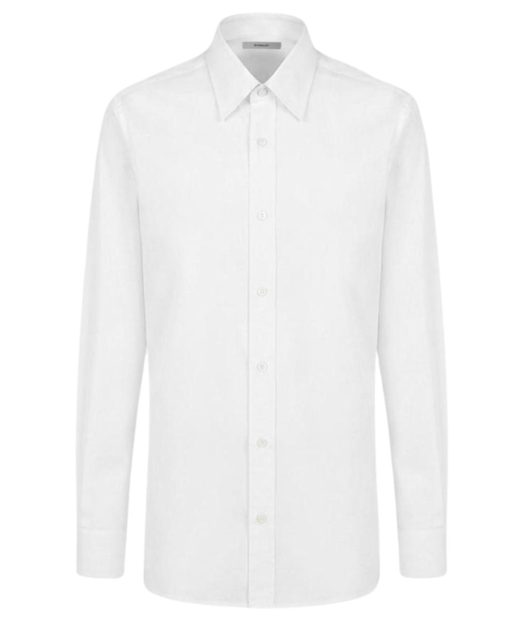 GIVENCHY Белая хлопковая классическая рубашка, фото 1