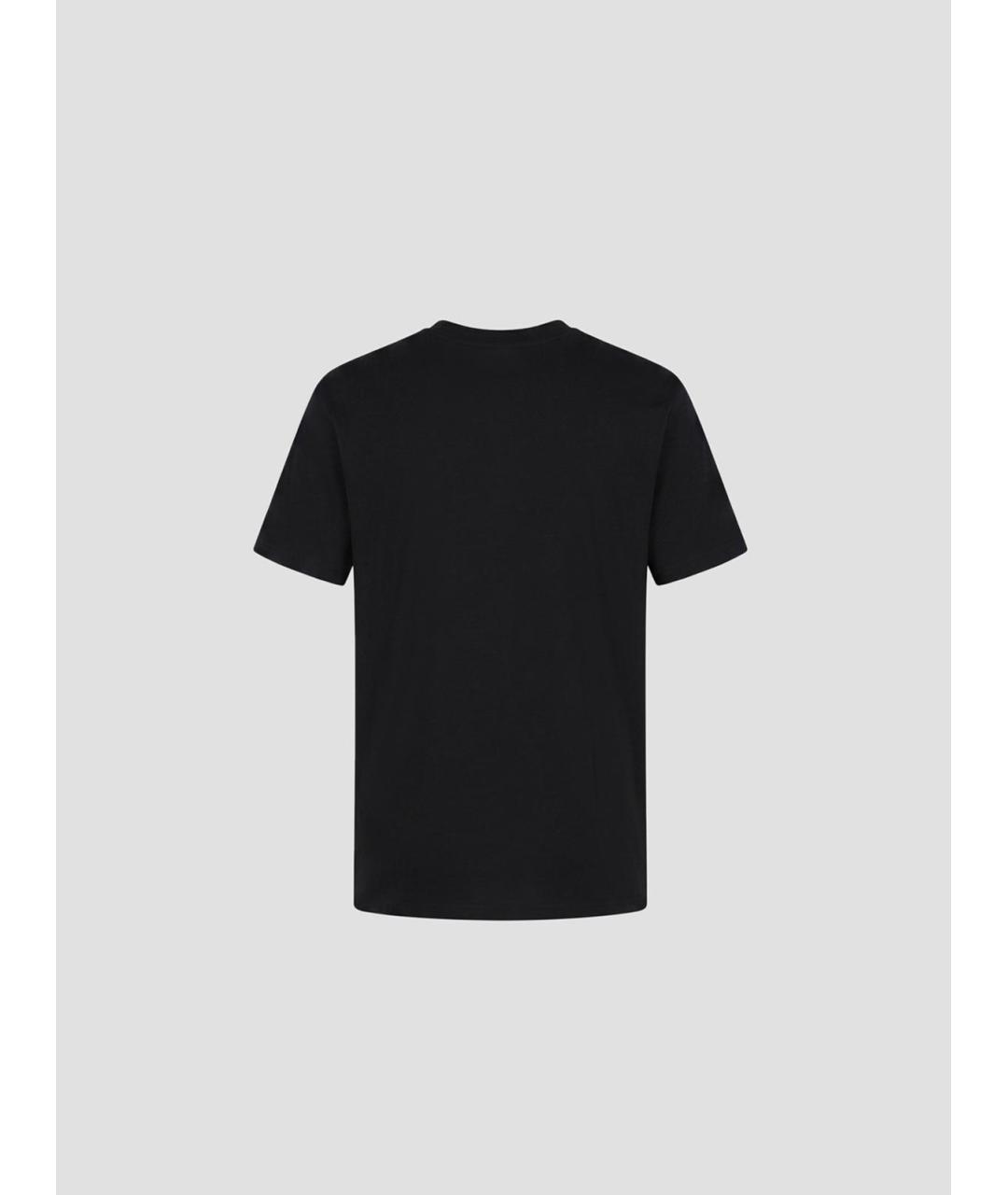 GIVENCHY Черная хлопковая футболка, фото 2