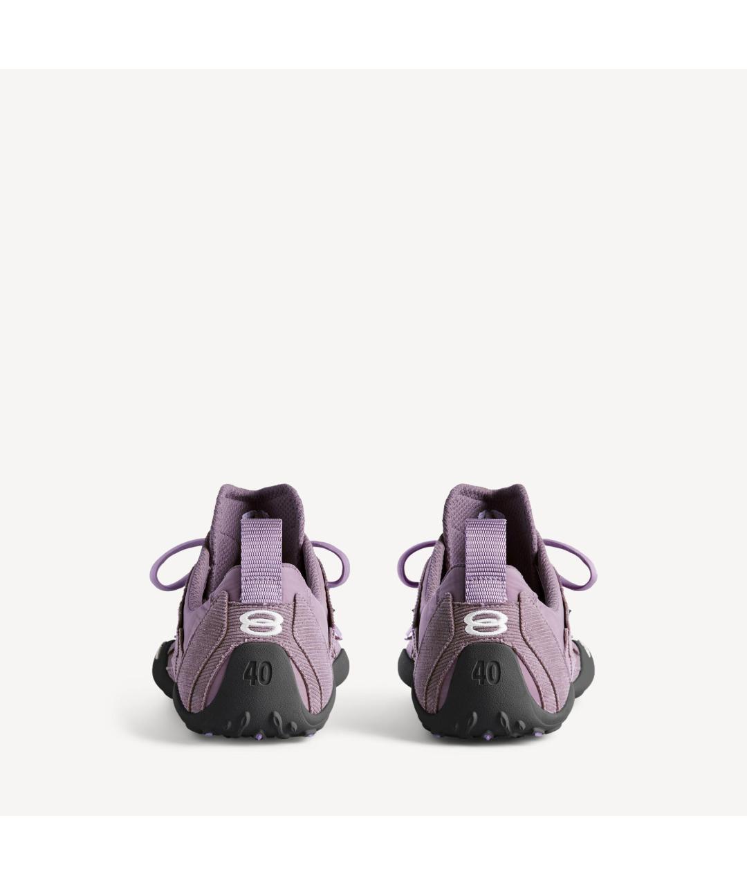 BALENCIAGA Фиолетовые синтетические кроссовки, фото 3