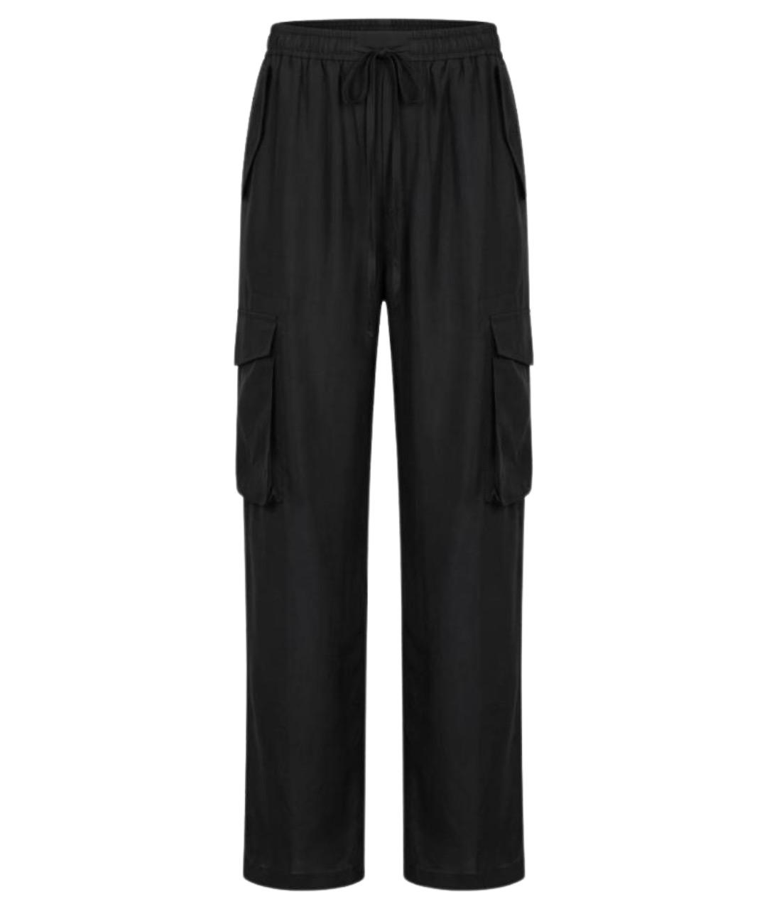 PHOEBE PHILO Черные прямые брюки, фото 1