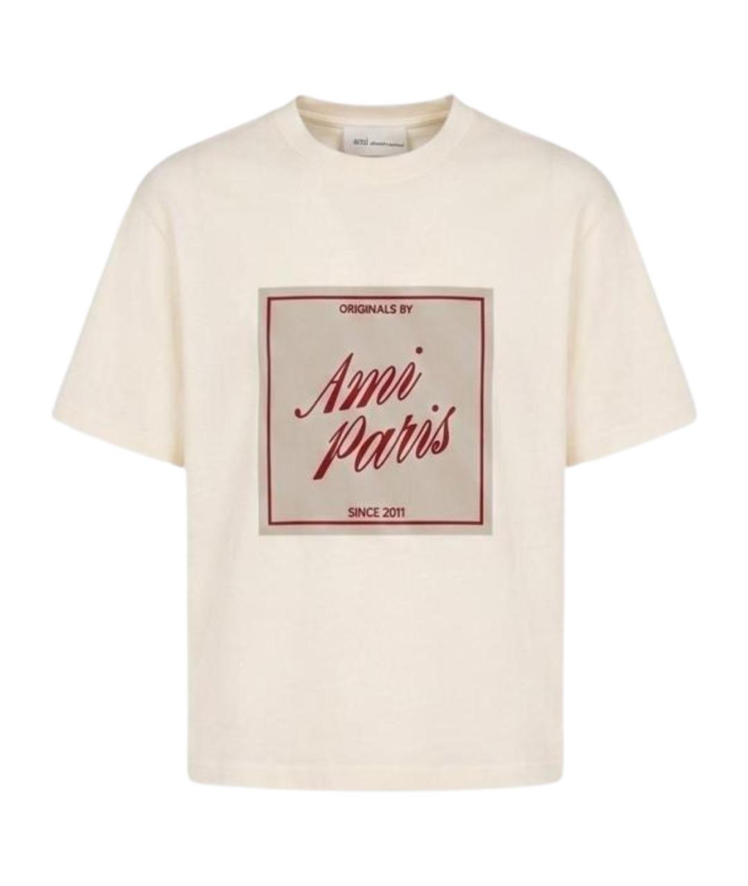 Ami Paris Хлопковая футболка, фото 1