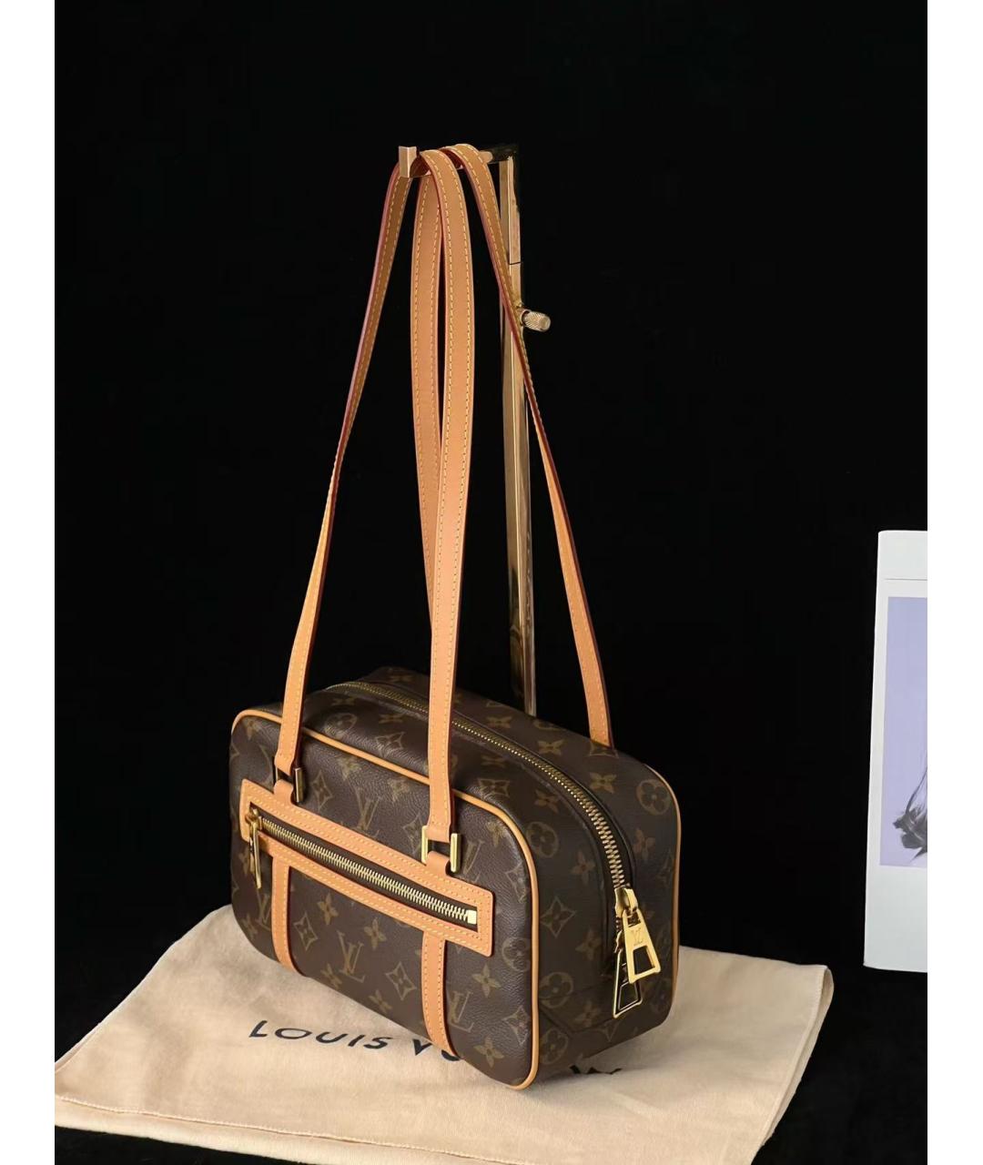 LOUIS VUITTON Коричневая сумка через плечо, фото 3