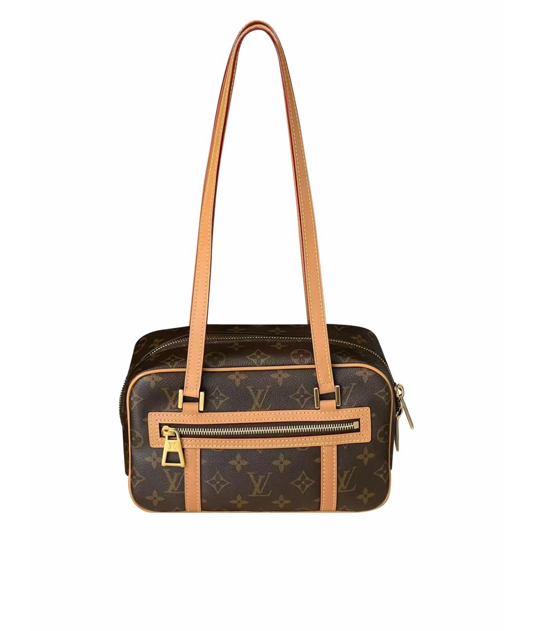 LOUIS VUITTON Коричневая сумка через плечо, фото 1