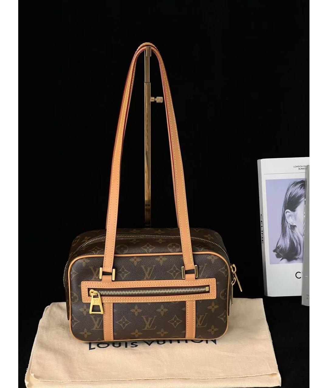 LOUIS VUITTON Коричневая сумка через плечо, фото 5