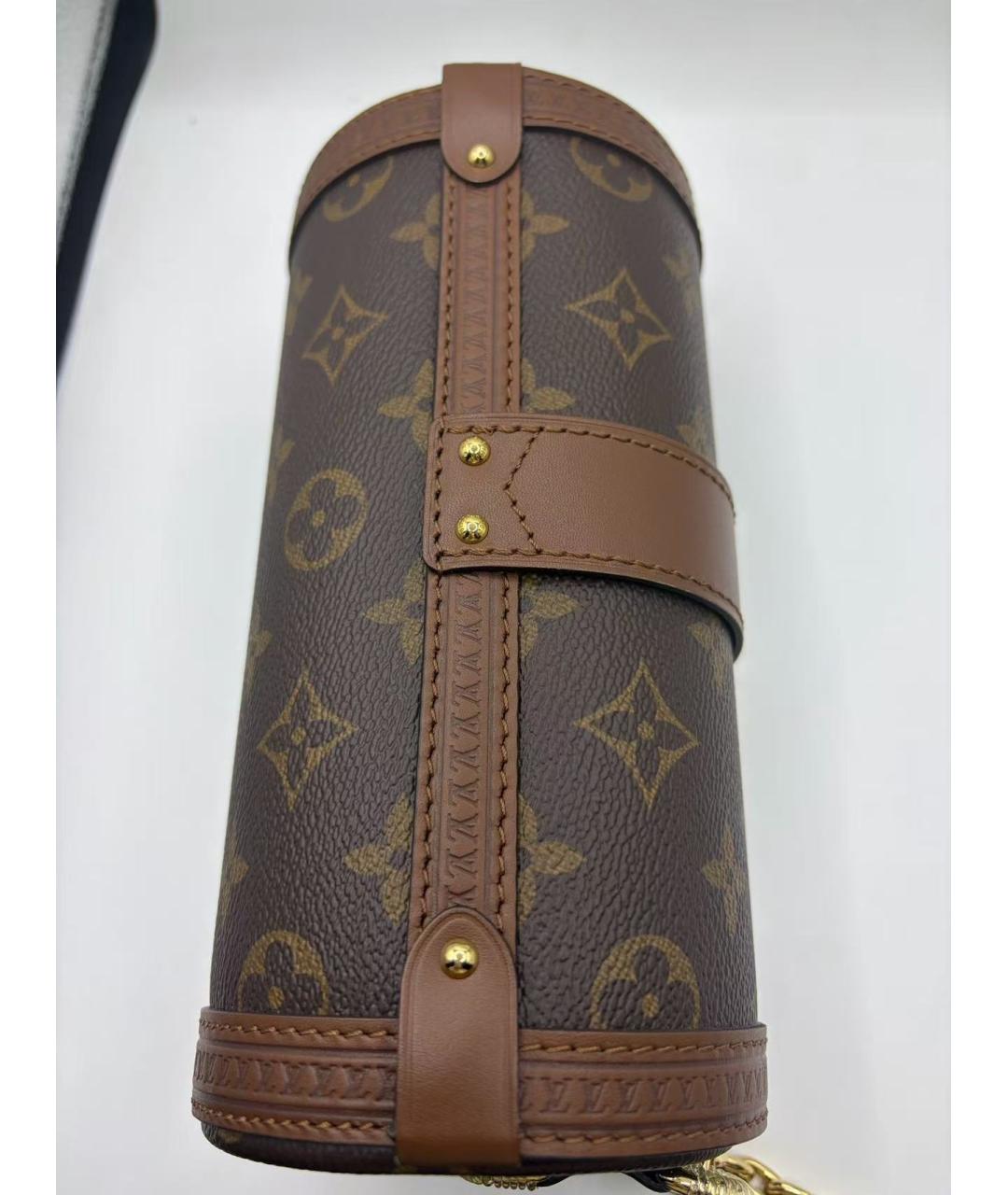 LOUIS VUITTON Коричневая сумка через плечо, фото 4