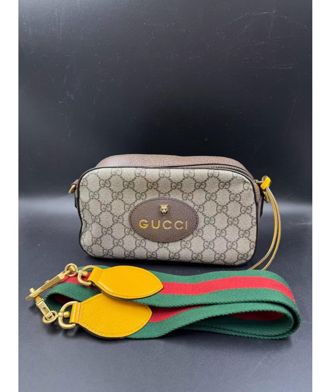 GUCCI Бежевая сумка через плечо, фото 2