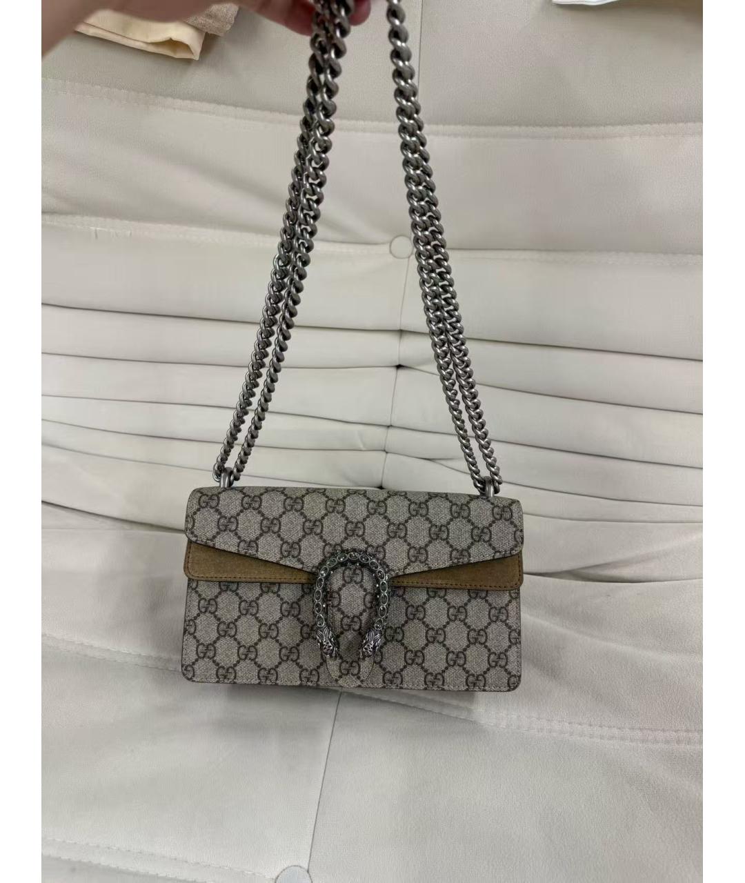 GUCCI Бежевая сумка через плечо, фото 2