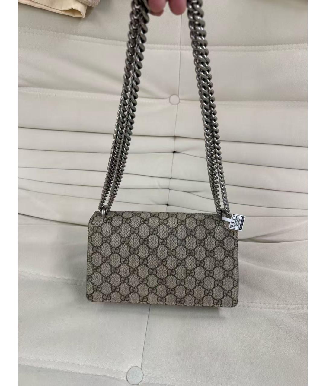 GUCCI Бежевая сумка через плечо, фото 3