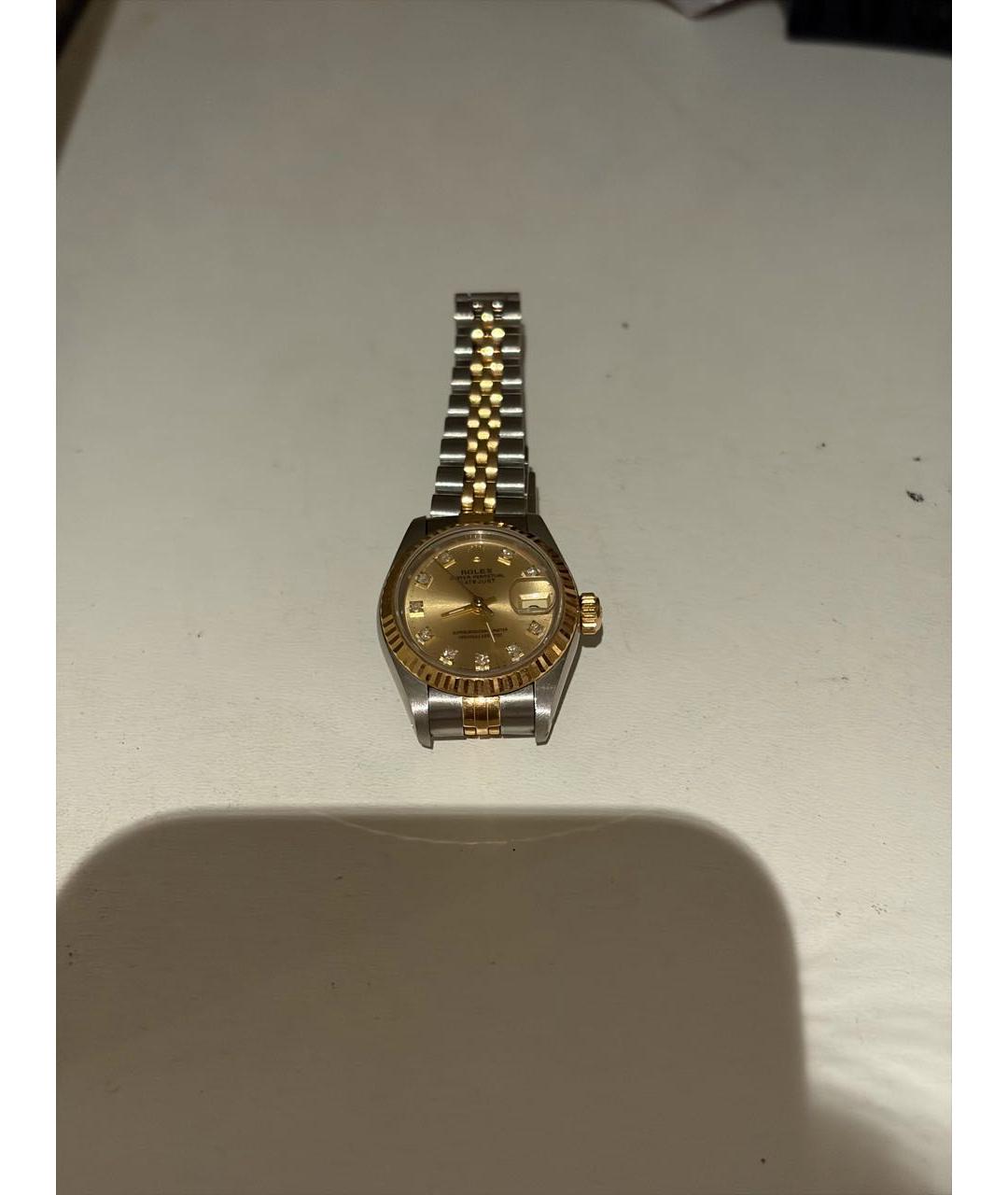 ROLEX Серебряные часы из белого золота, фото 5