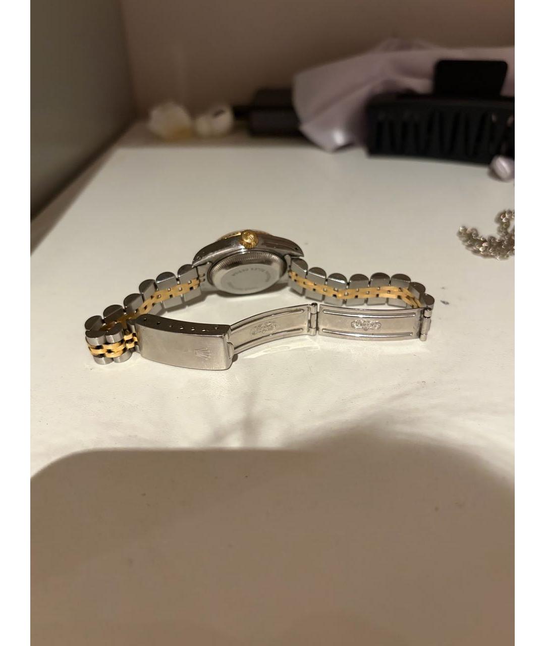 ROLEX Серебряные часы из белого золота, фото 2