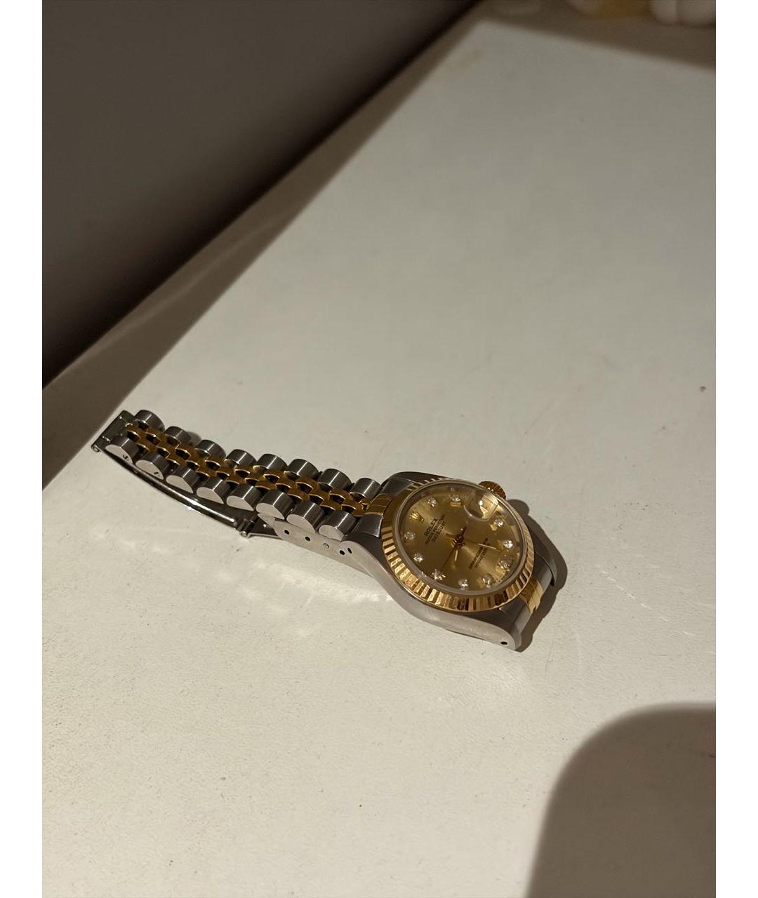 ROLEX Серебряные часы из белого золота, фото 4