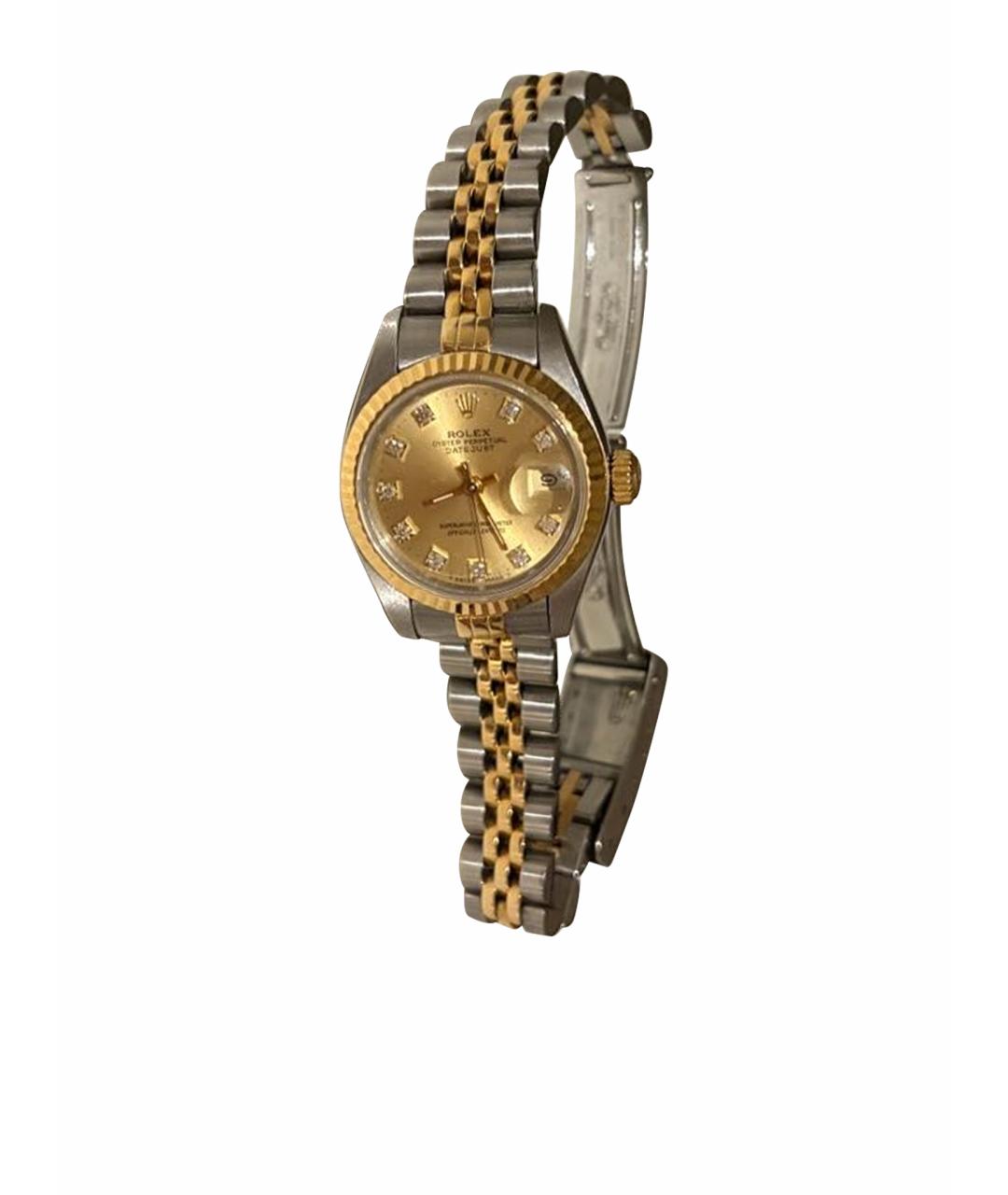 ROLEX Серебряные часы из белого золота, фото 1