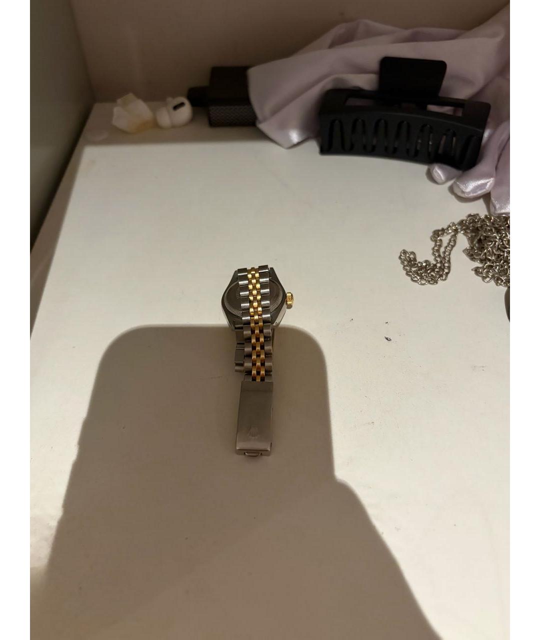 ROLEX Серебряные часы из белого золота, фото 3