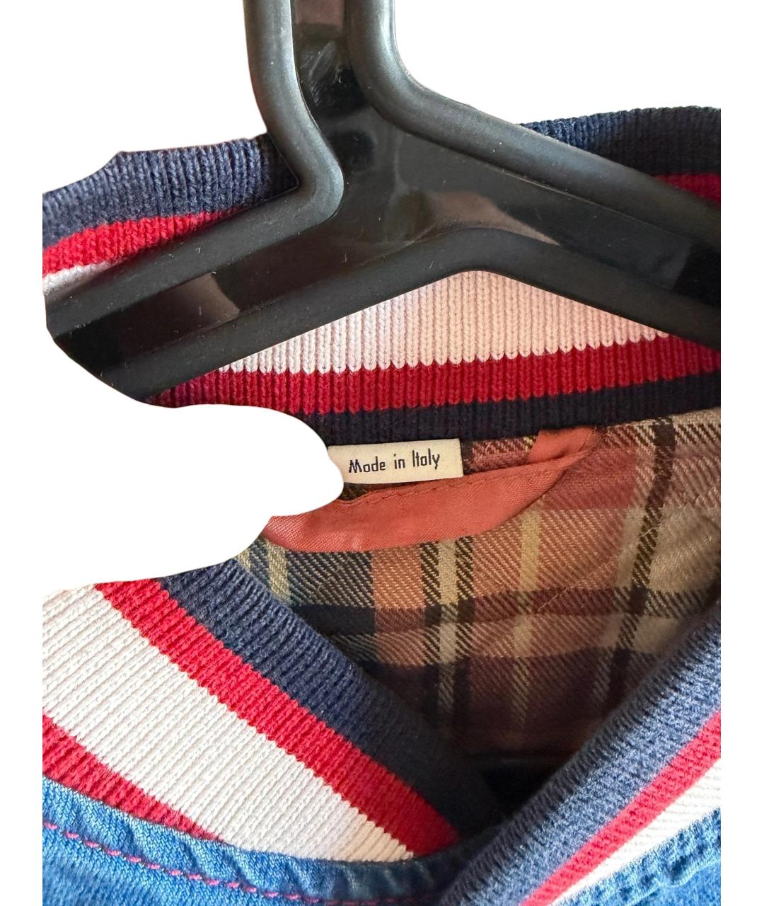 GUCCI Синяя деним куртка, фото 6