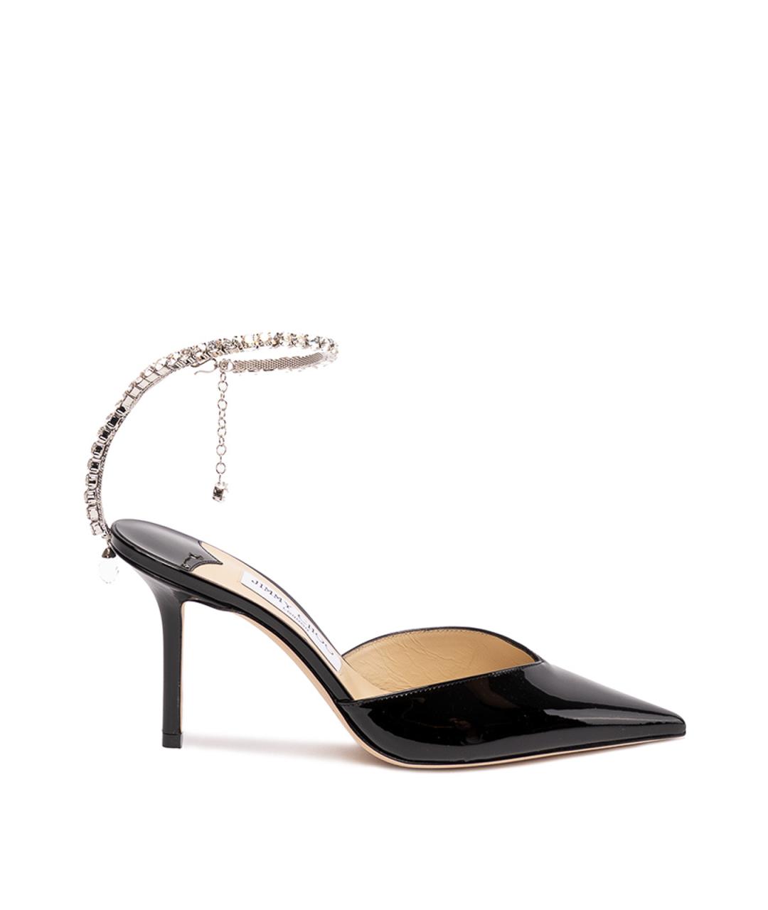 JIMMY CHOO Черные туфли из лакированной кожи, фото 1
