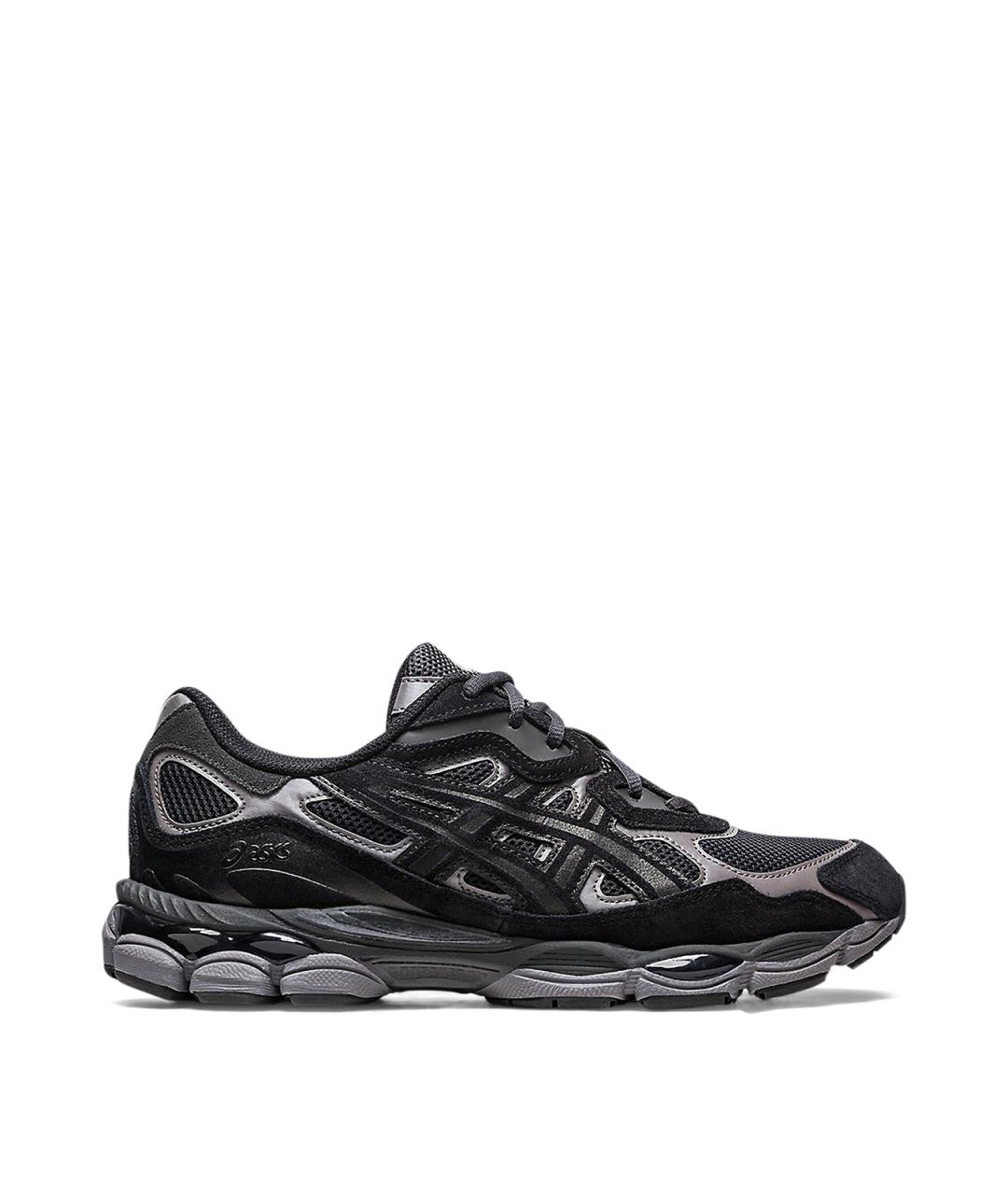 ASICS Черные текстильные низкие кроссовки / кеды, фото 1