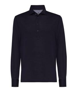 BRUNELLO CUCINELLI Поло с длинным рукавом