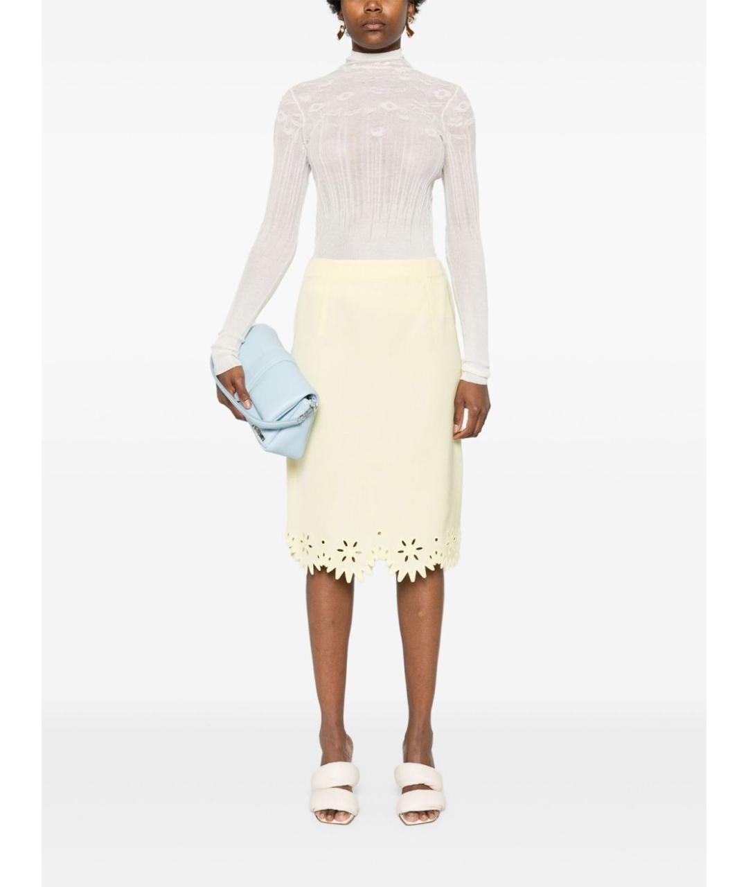BOTTEGA VENETA Белая водолазка, фото 2