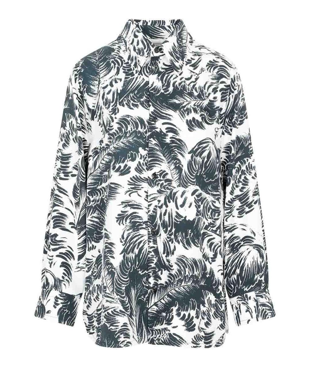 BOTTEGA VENETA Мульти шелковая рубашка, фото 1