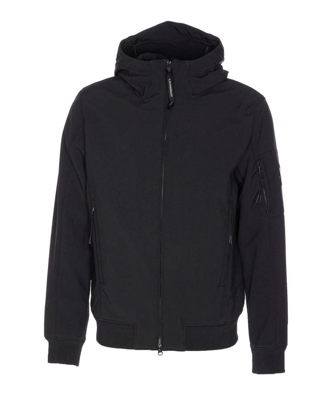CP COMPANY Черная полиэстеровая куртка, фото 1