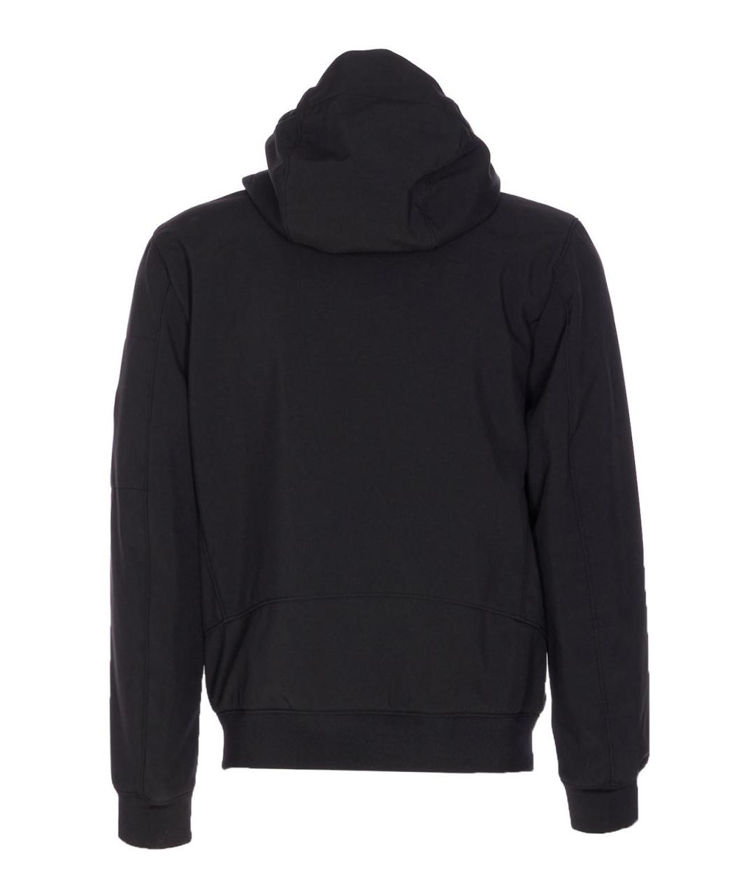 CP COMPANY Черная полиэстеровая куртка, фото 2