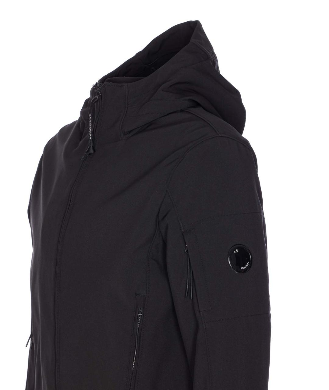 CP COMPANY Черная полиэстеровая куртка, фото 3