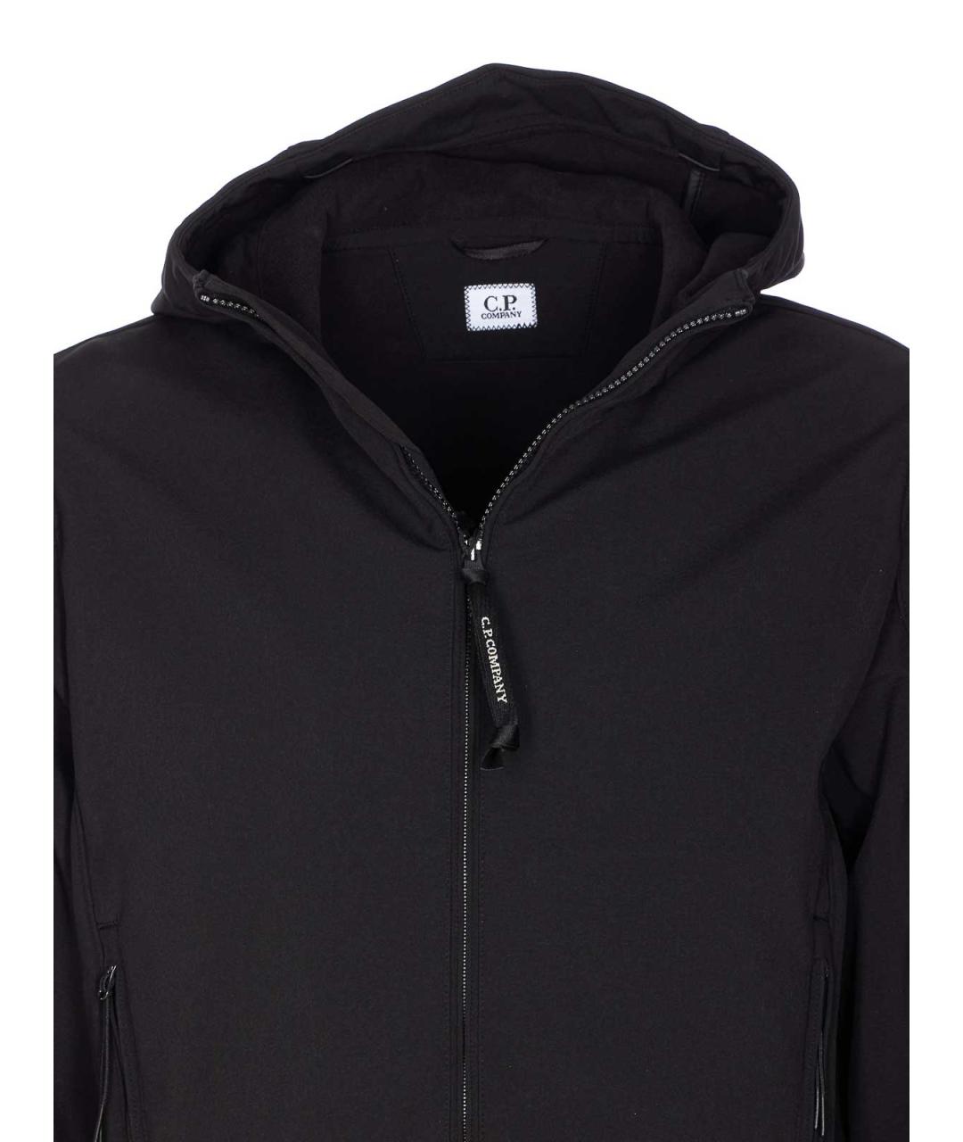 CP COMPANY Черная полиэстеровая куртка, фото 4