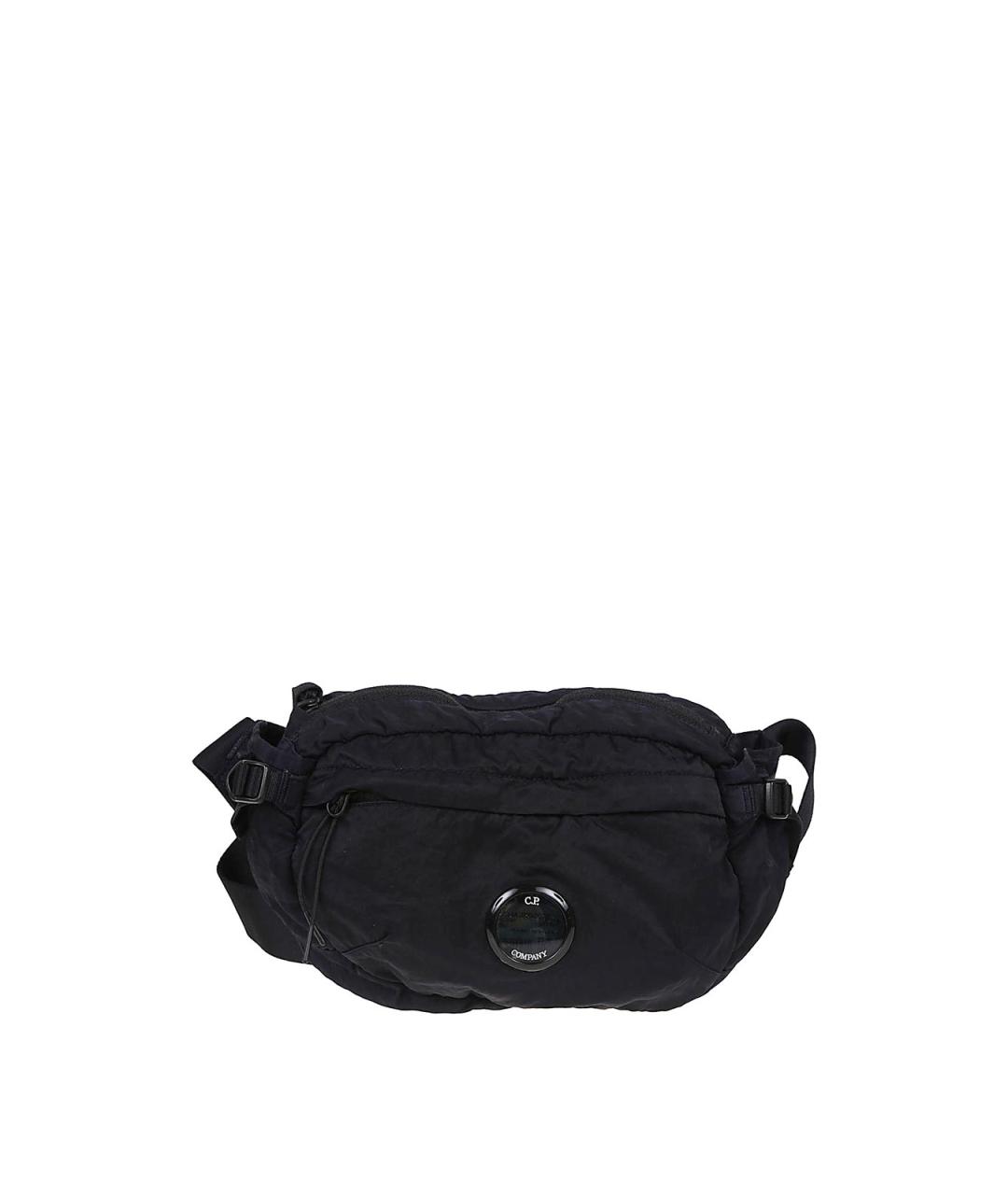 CP COMPANY Синяя синтетическая поясная сумка, фото 1